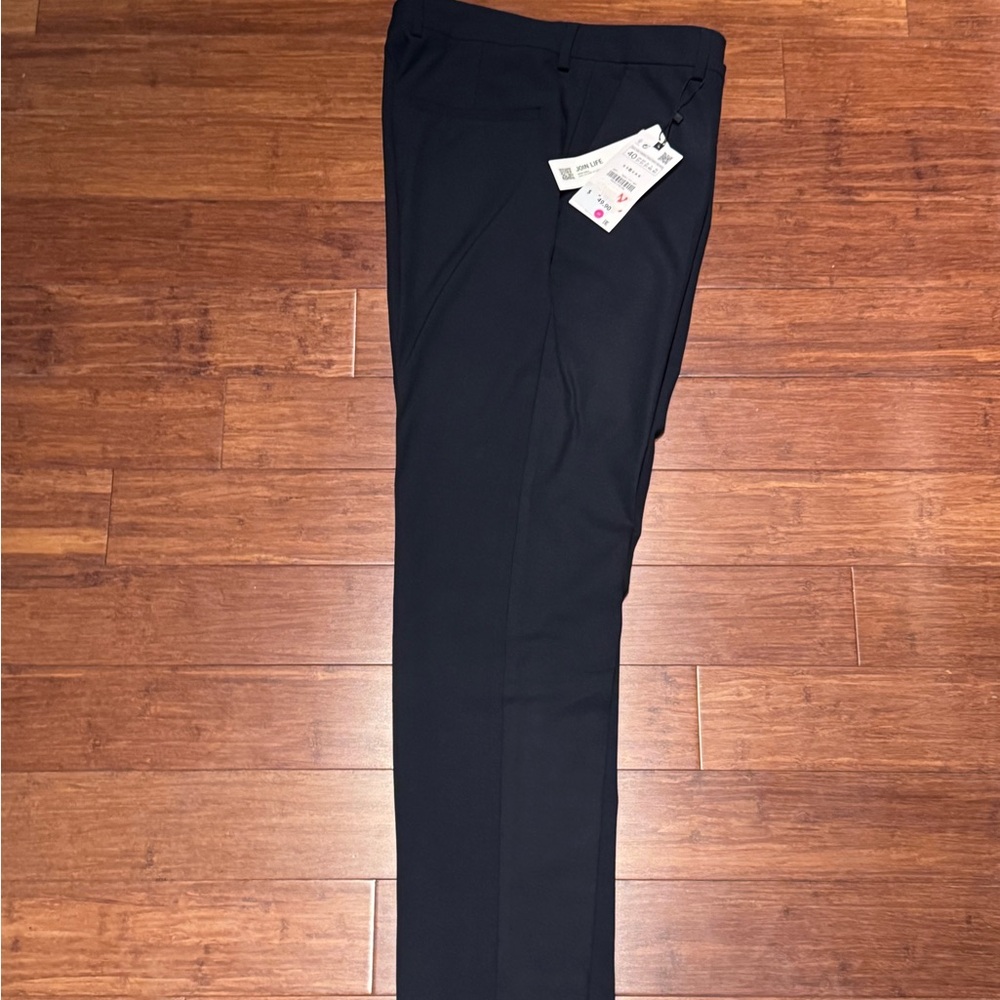 Zara Men's Elegant Dark Navy Dress Pants